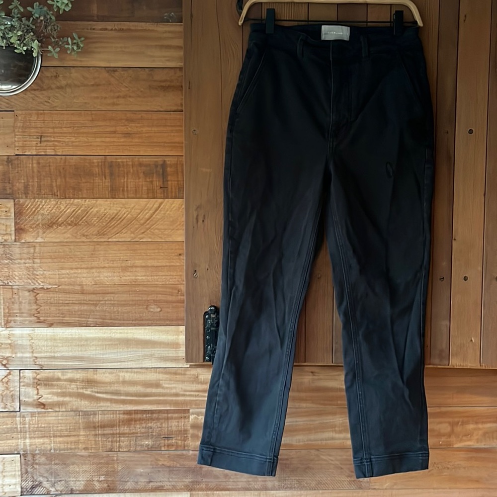 Everlane cropped slim regular 97% cotton 3% elastane women’s pants size 6